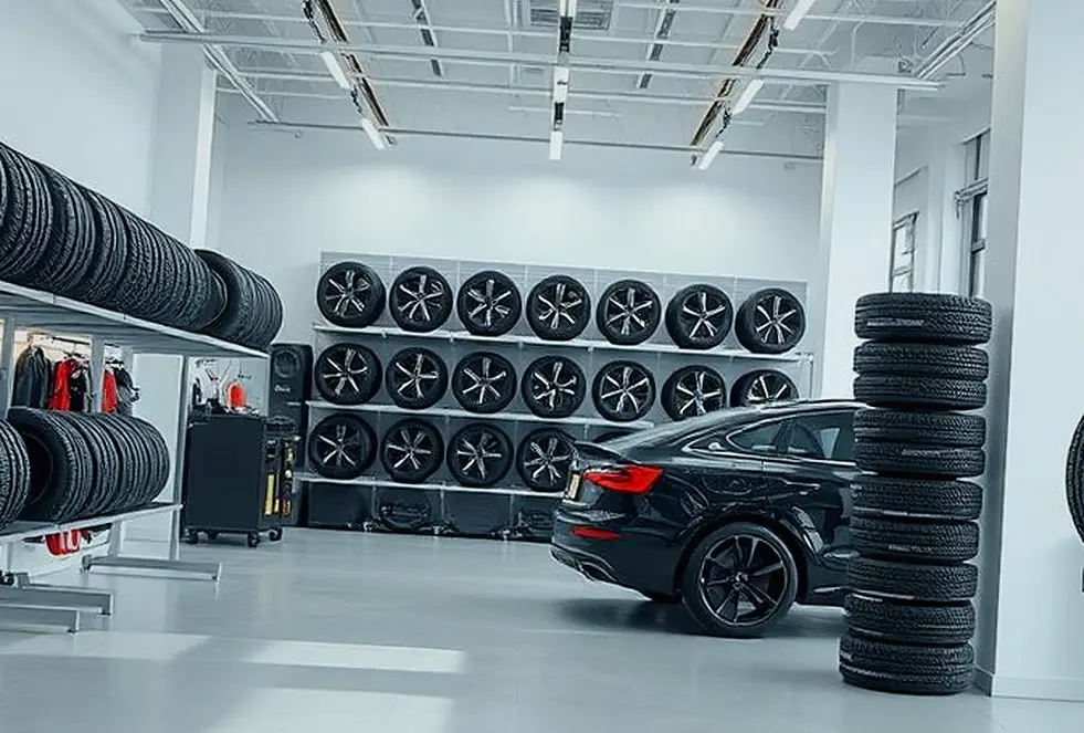 신안 벤츠 CLS450 넥센타이어렌탈 시공 후